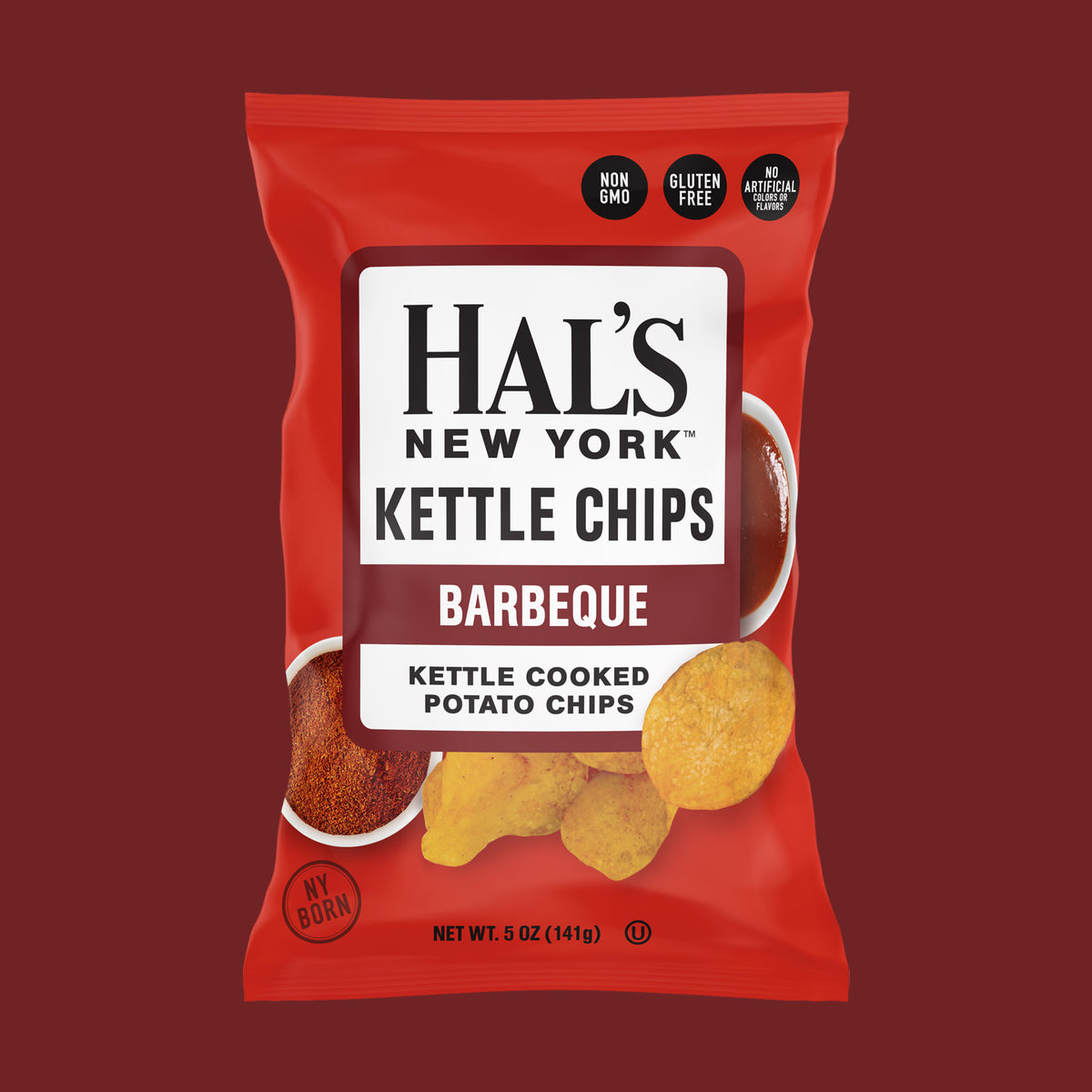 Barbeque Kettle Chips, 5oz