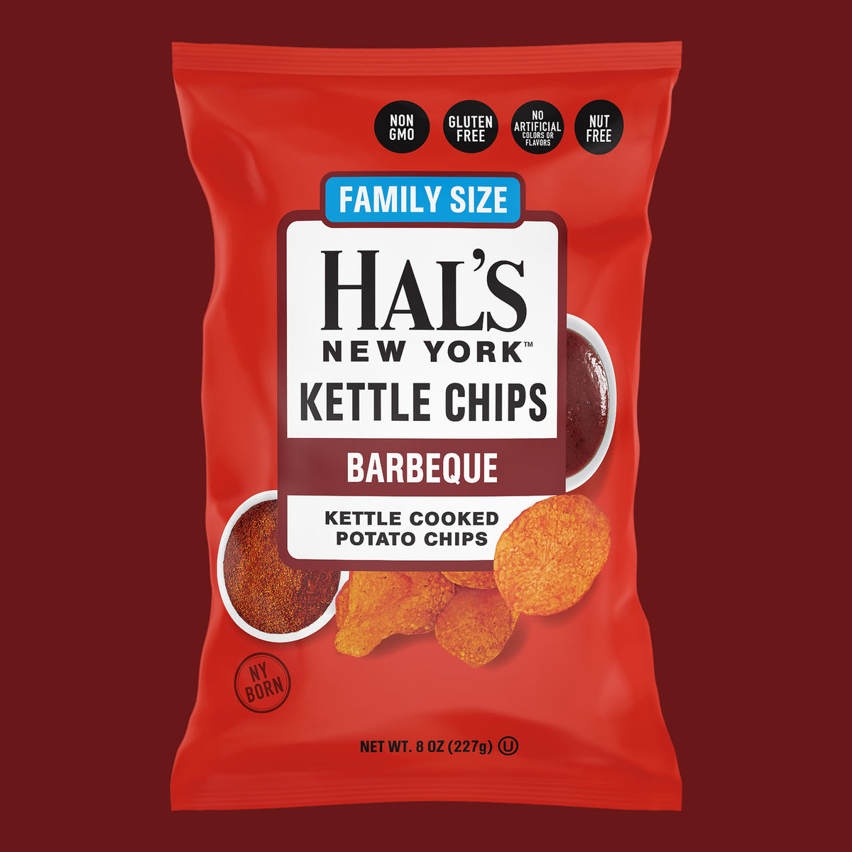 Barbeque Kettle Chips, 8oz