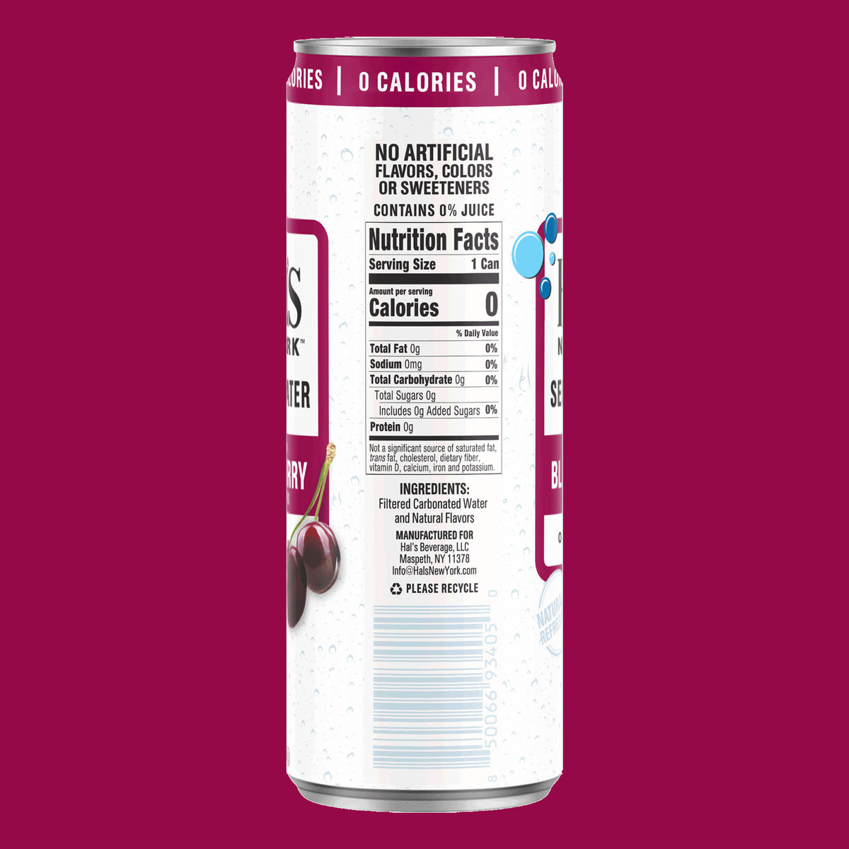 Black Cherry Seltzer Water, 12oz