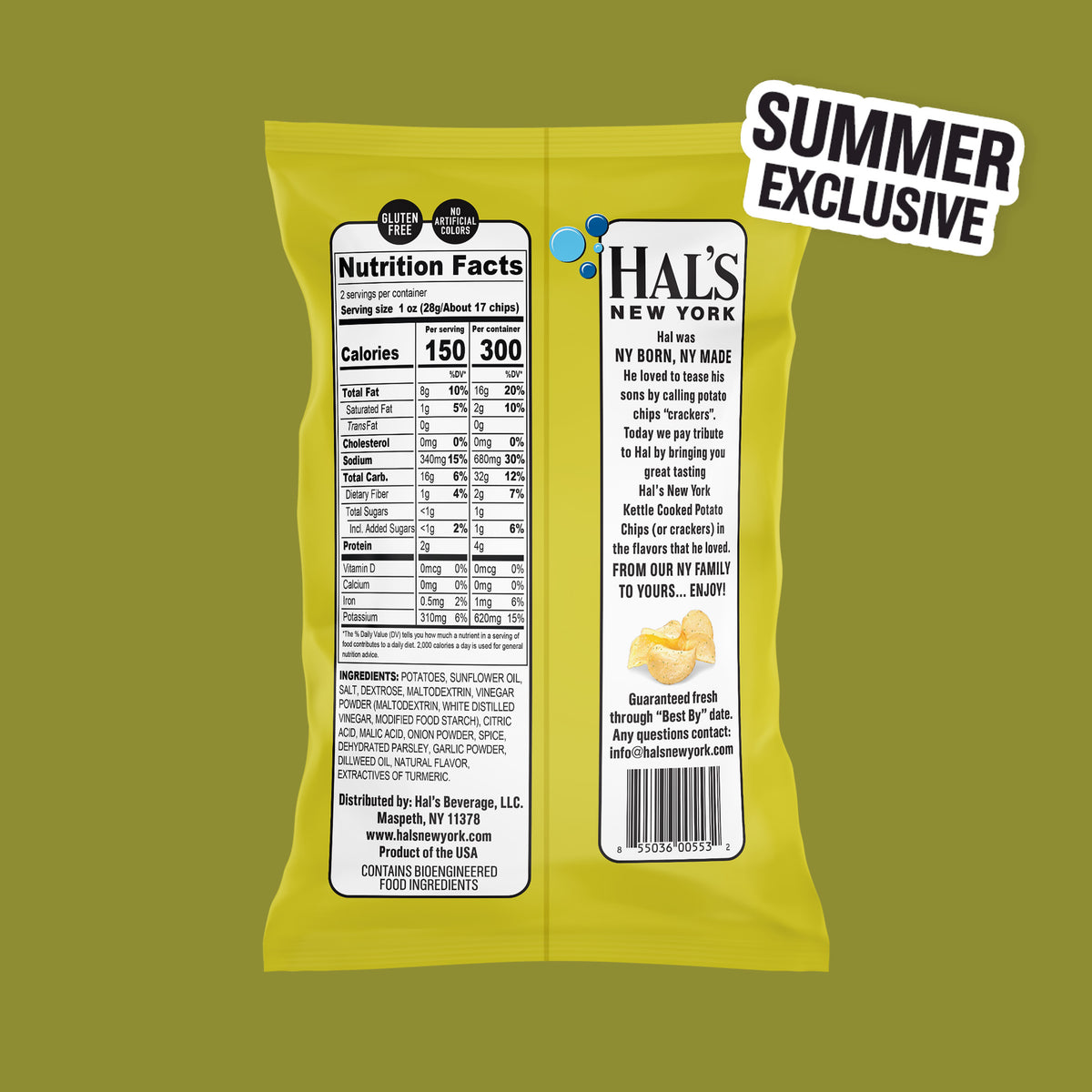 Dill Pickle Kettle Chips, 2oz