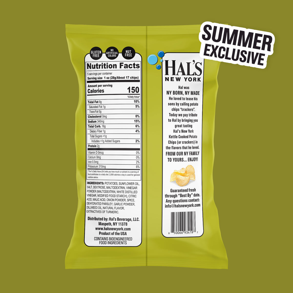 Dill Pickle Kettle Chips, 5oz