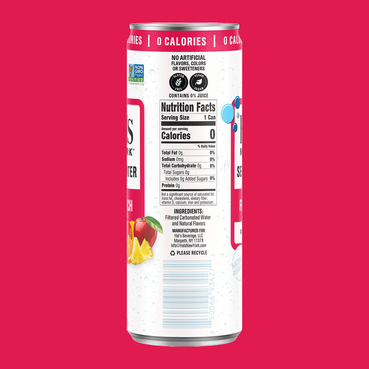 Fruit Punch Seltzer Water, 12oz