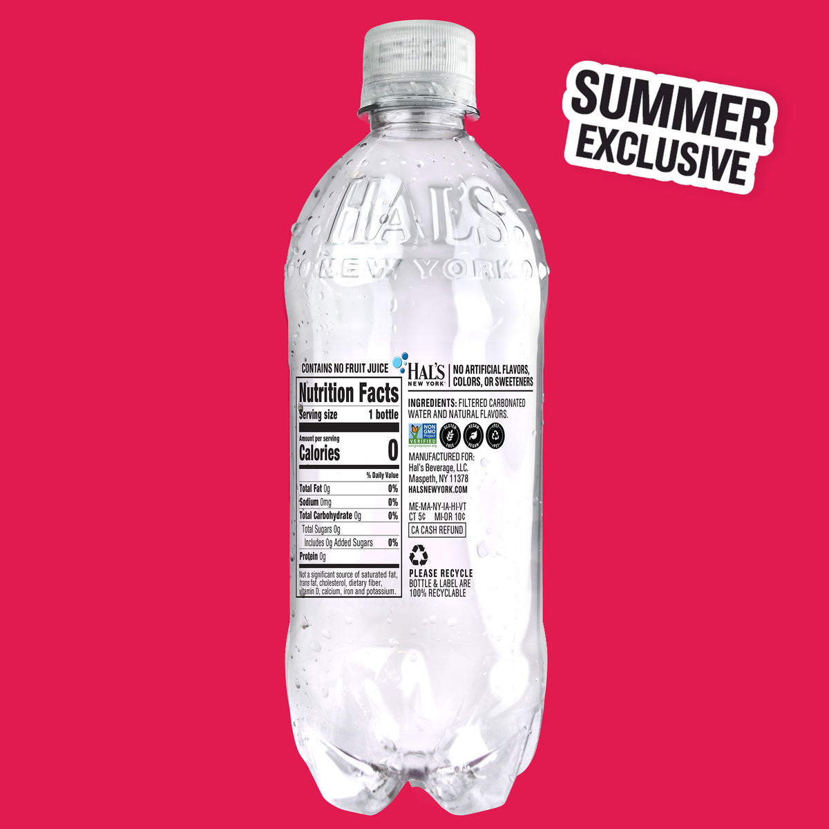 Fruit Punch Seltzer Water, 20oz