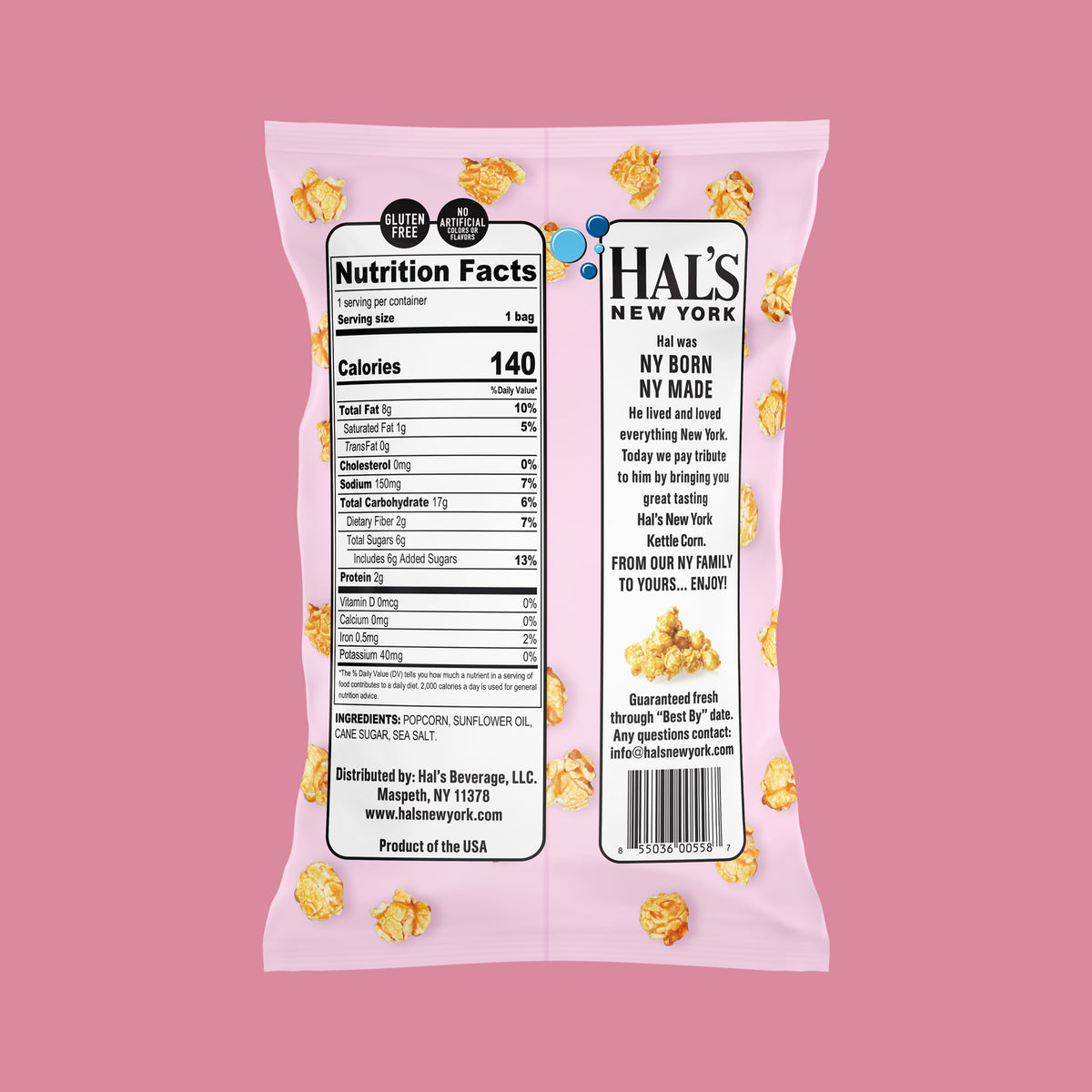 Kettle Corn Popcorn, 1oz
