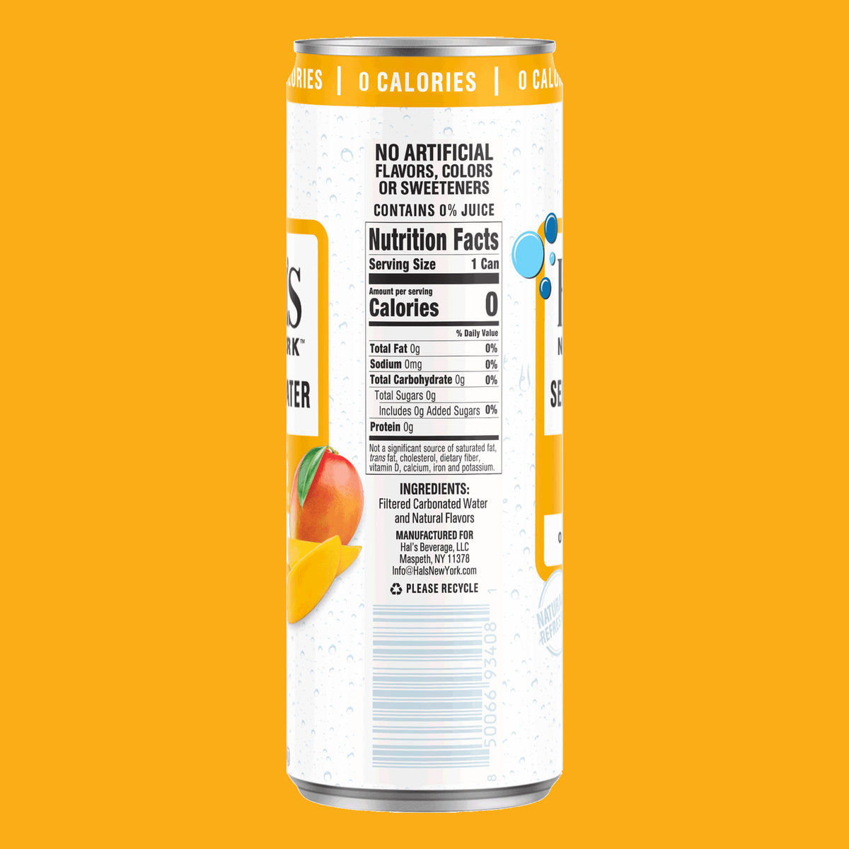 Mango Seltzer Water, 12oz
