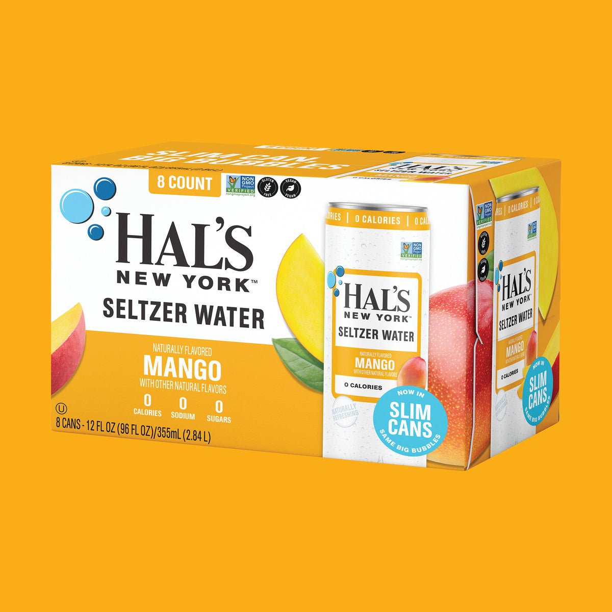 Mango Seltzer Water, 12oz