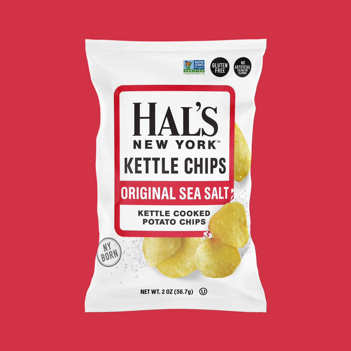 Original Sea Salt Kettle Chips, 2oz