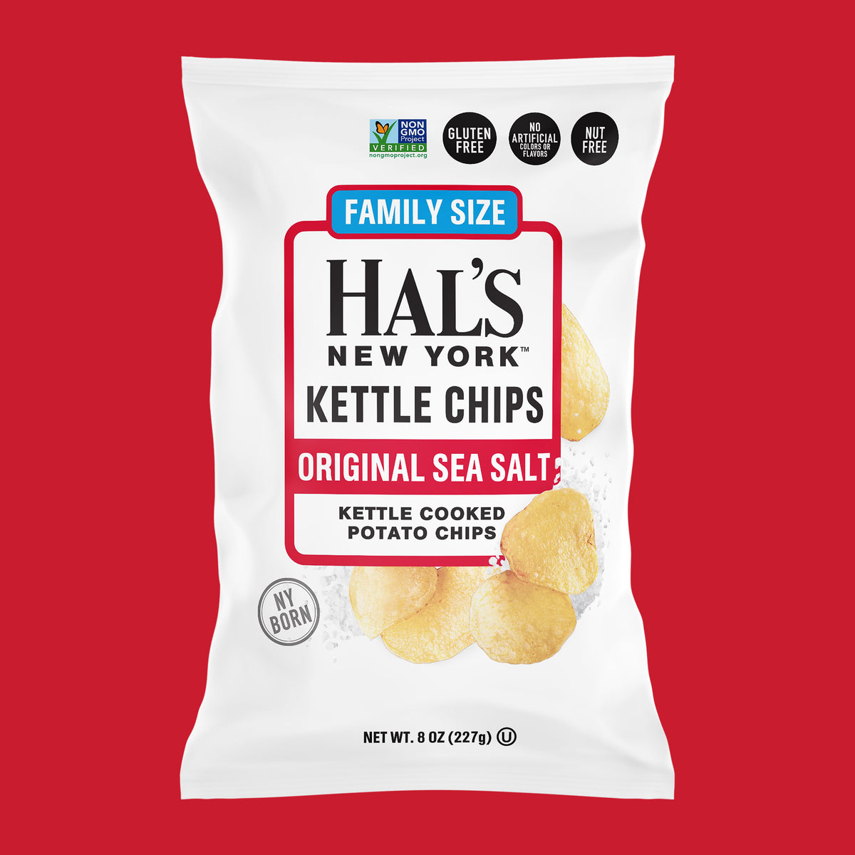 Original Sea Salt Kettle Chips, 8oz