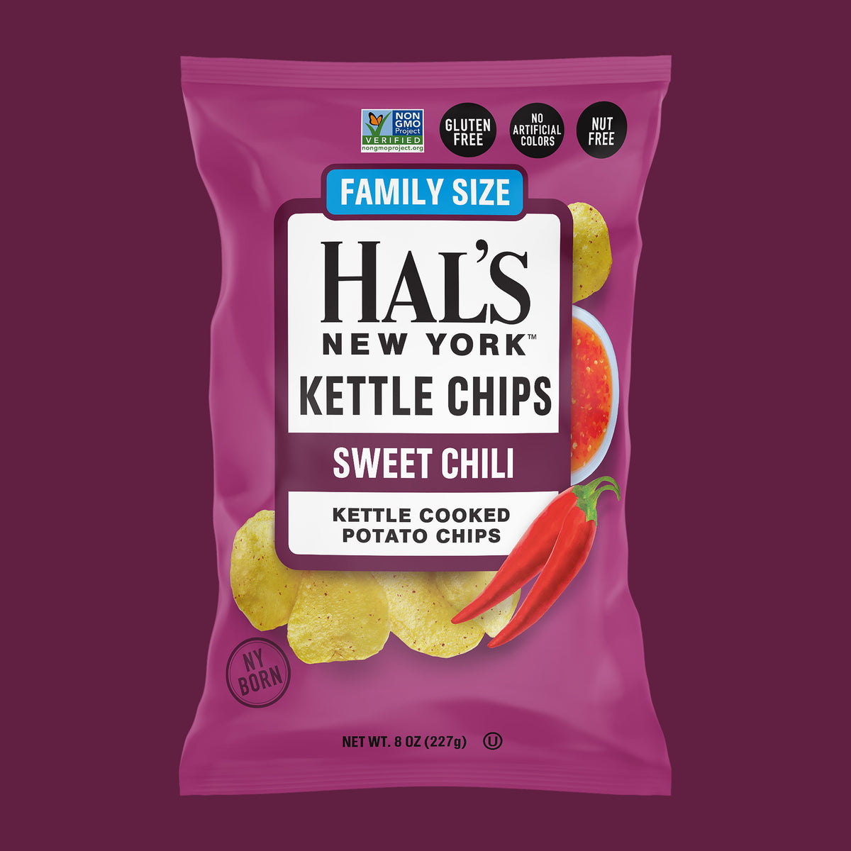 Sweet Chili Kettle Chips, 8oz