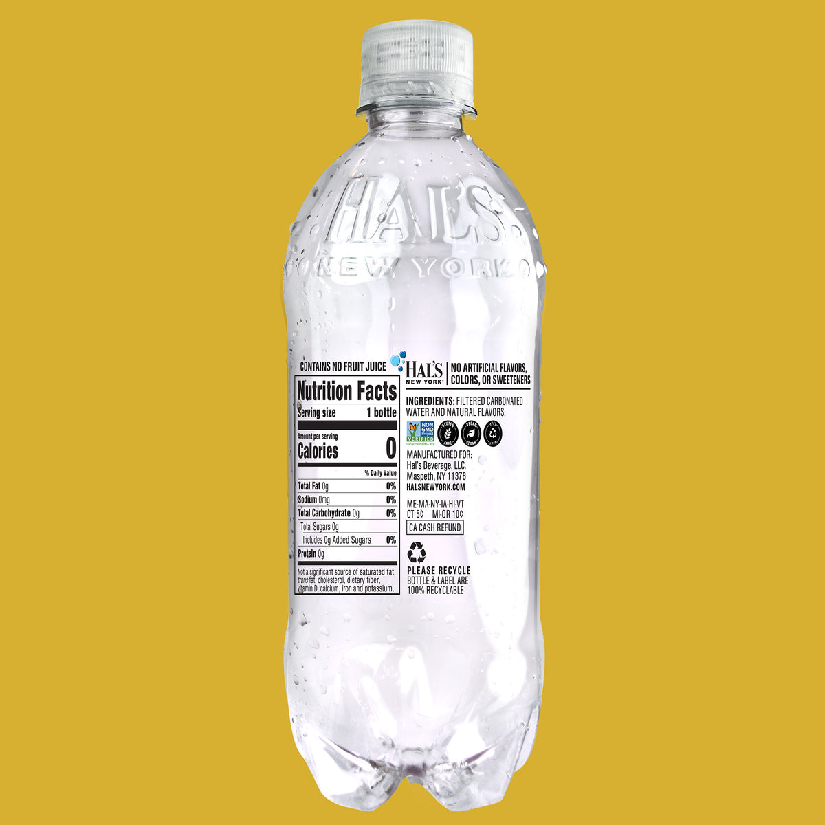 Vanilla Crème Seltzer Water, 20oz