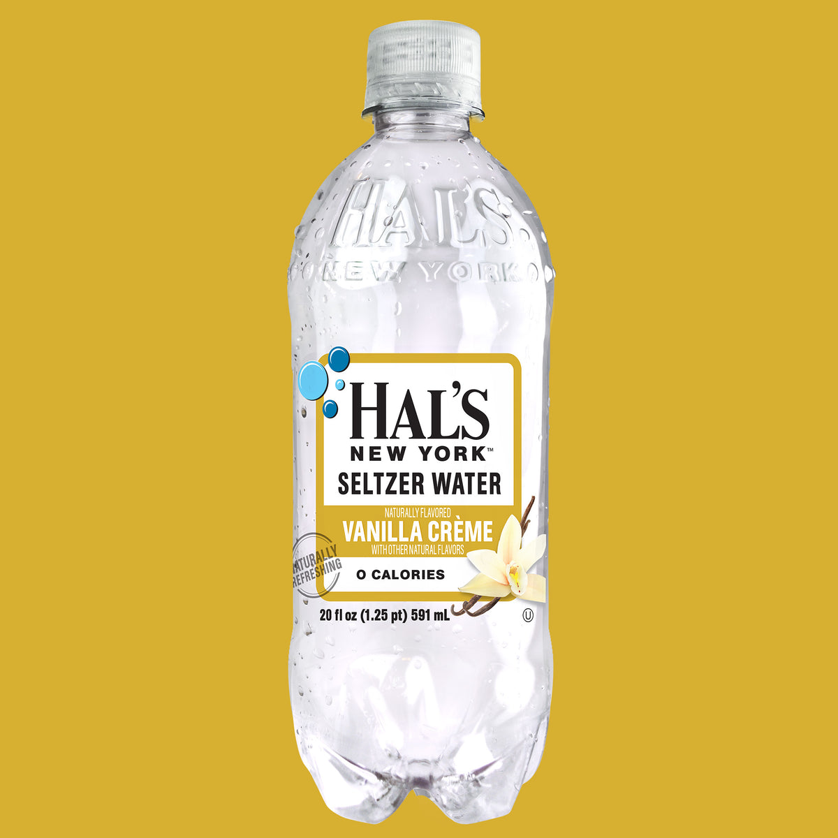 Vanilla Crème Seltzer Water, 20oz
