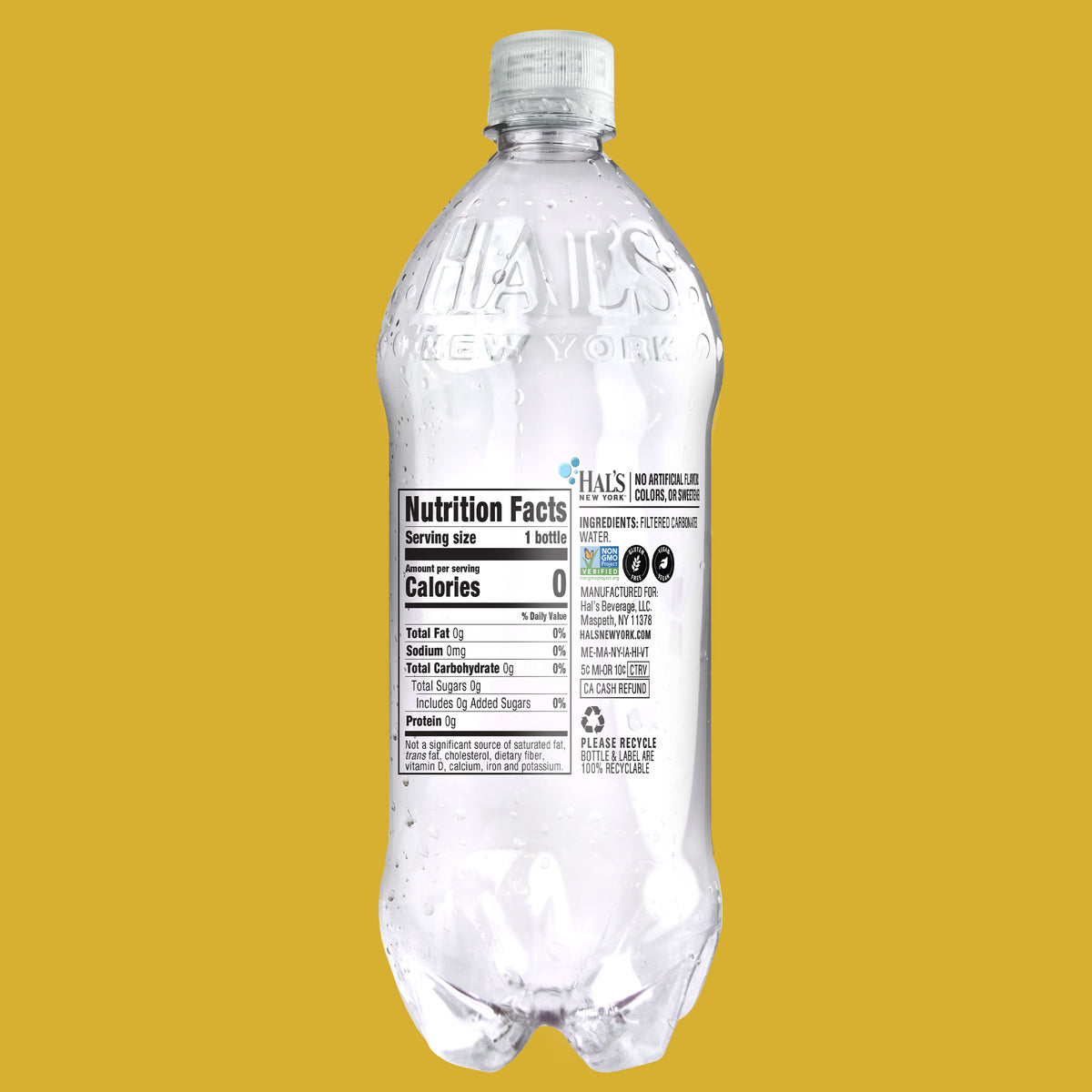 Vanilla Crème Seltzer Water, 1L