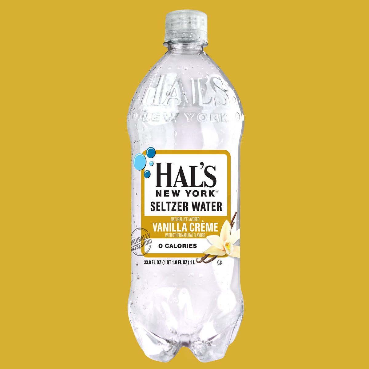Vanilla Crème Seltzer Water, 1L